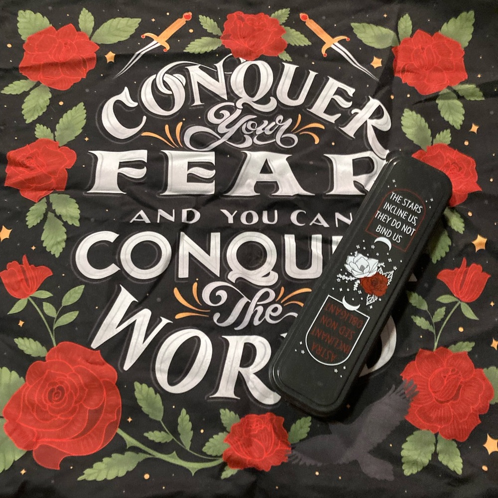 Owlcrate Merch from the book “these violent delights.”